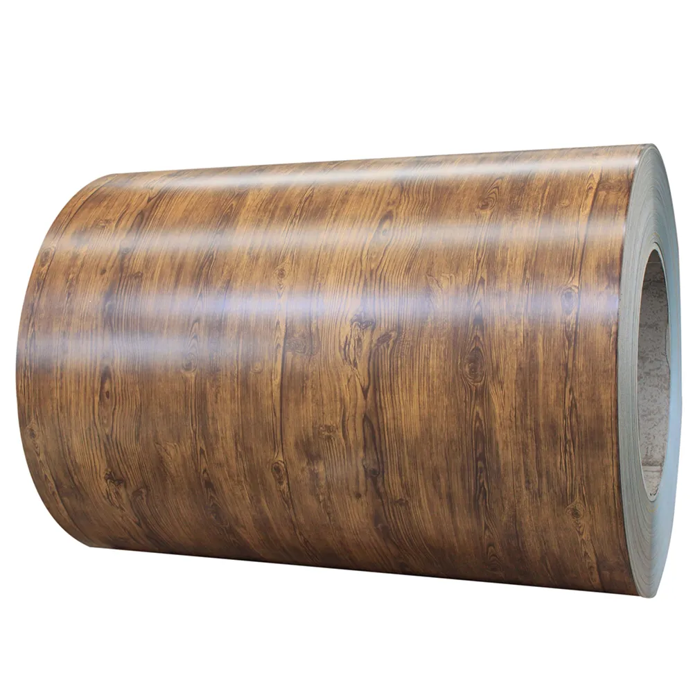 FACTORY PRICE Wood GRAIN PREPAINTED GALVANIZED PPGI STEEL COIL FOR SALE